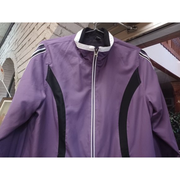 Tangerine Light Weight Jacket Women's Full Zip Medium Purple - Picture 1 of 3
